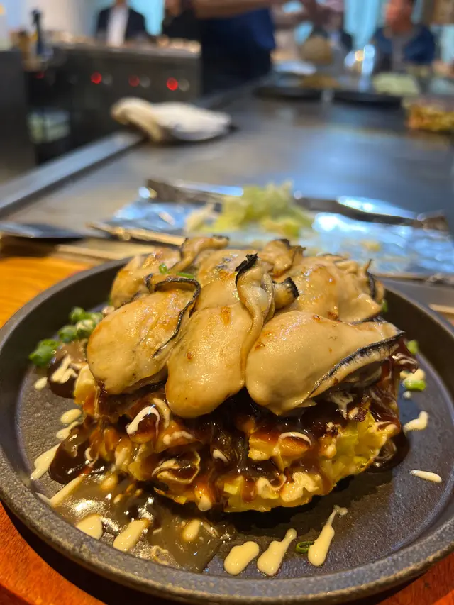 牡蠣大板燒