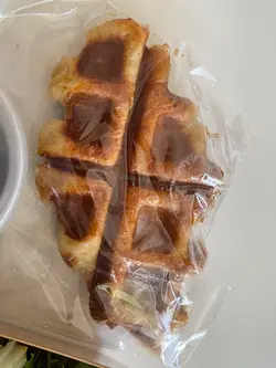 牛角包窝夫
