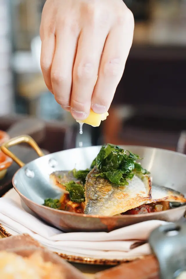 Pan Roasted Sea Bream Fillet