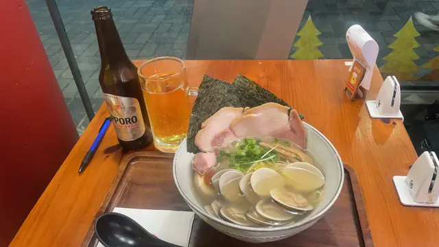 柚子鹽湯蜆肉拉麵🍜