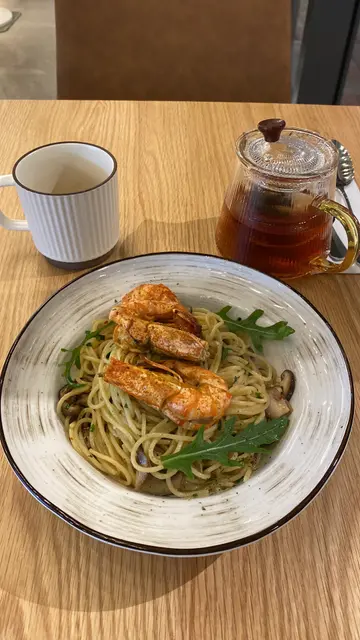 虎蝦意粉