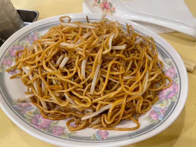 銀芽炒麵