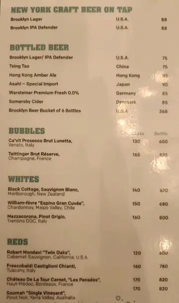 20/1/2023 Friday Drink Menu