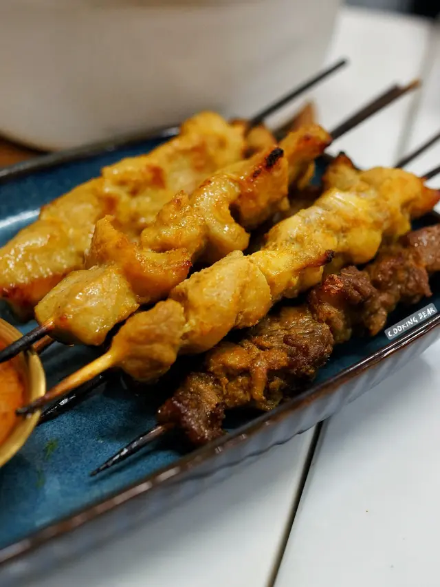 馬拉沙爹串燒6串