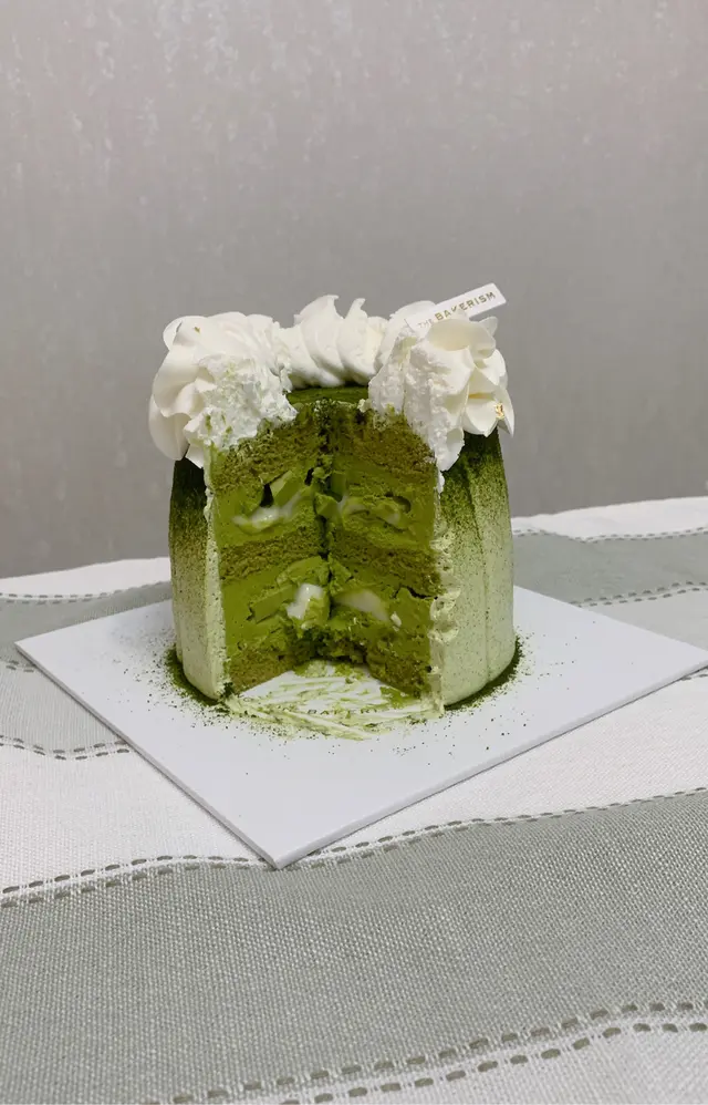 🍵🎂宇治抹茶 麻糬 奶凍 忌廉蛋糕/ Uji Matcha Mochi Shortcake 