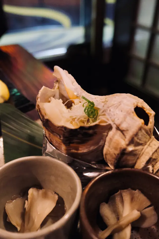 粒貝茶壺燒