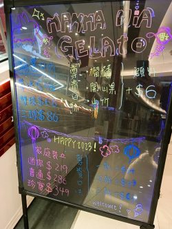 Mamma Mia Gelato s Menu Italian Ice Cream yogurt in Kwun Tong