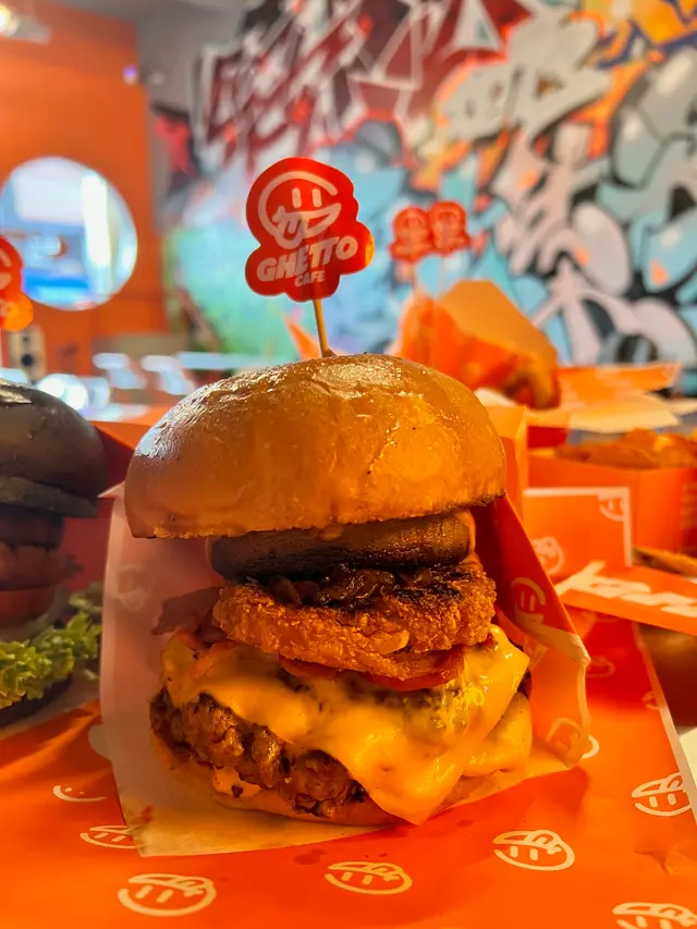 貧民窟大魔王漢堡