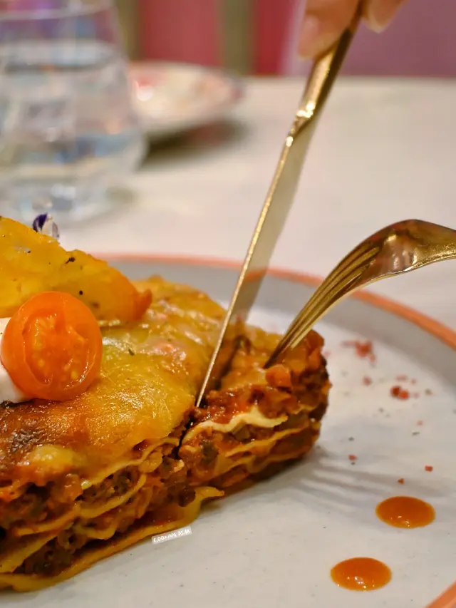 雙式芝士脆片經典千層麵