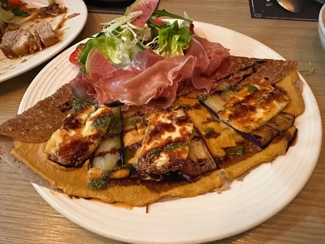 地中海風味蕎麥薄餅