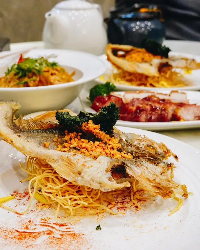 鳳凰展翅 (酥炸小黃魚)