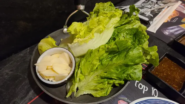 蒜片生菜