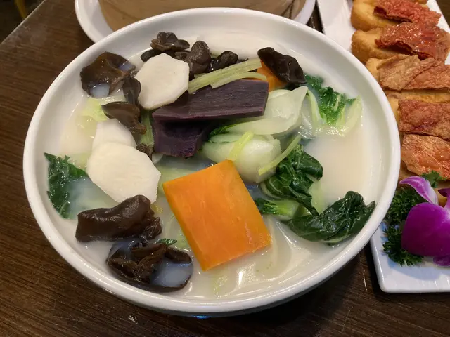 有機薯淮山浸時蔬