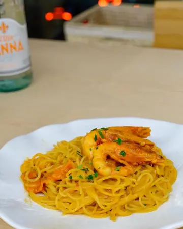 西西里红虾意粉