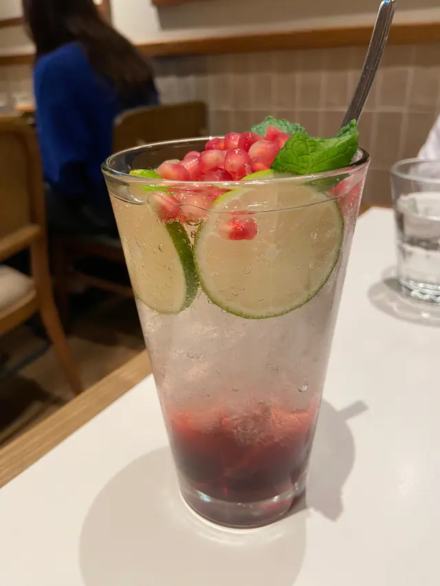 Pomegranate  Lime  Soda  