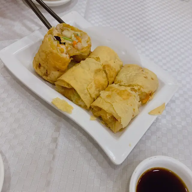 鮮蝦腐皮卷