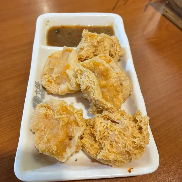 蝦膠釀豆卜