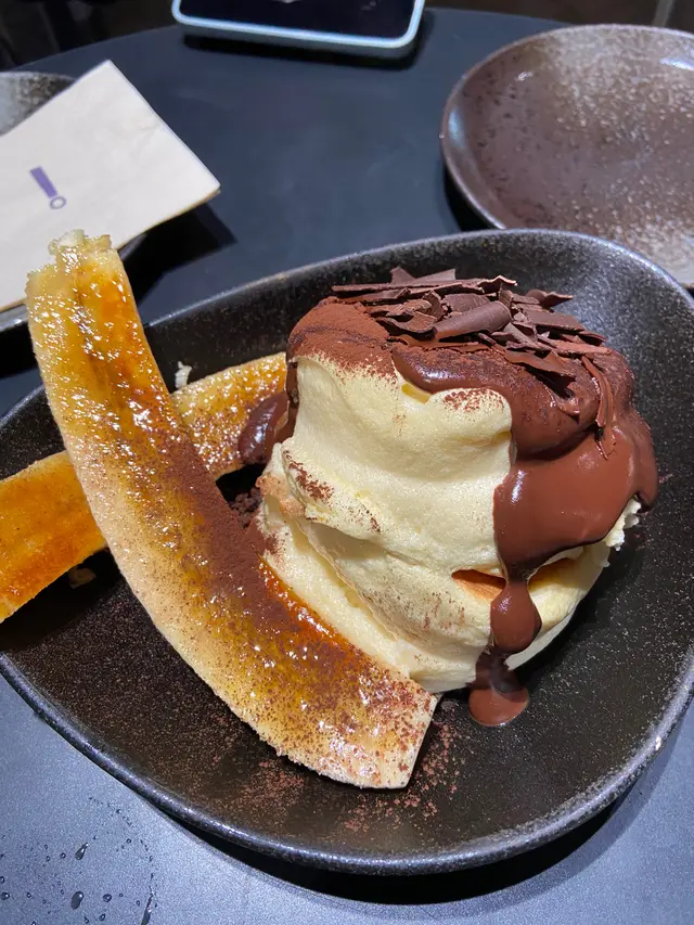 70%比利時朱古力髒髒疏乎厘日式班戟 