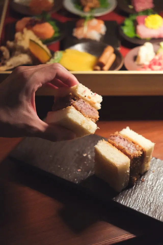 焦香味噌和牛三文治