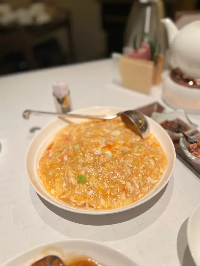 芙蓉蟹皇蟹肉燴伊麵