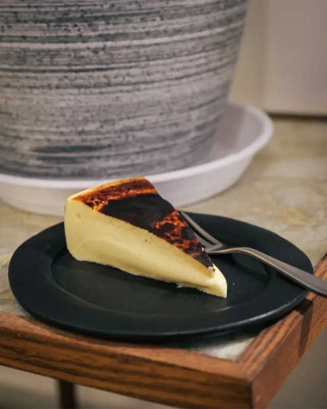 Vanilla Burnt Cheesecake  