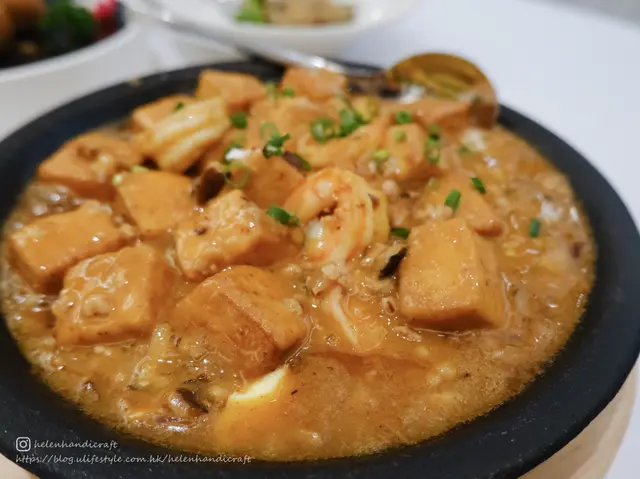 鐵板自製滑豆腐