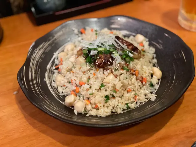 鵝肝帶子炒飯