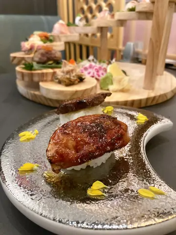 焦糖鵝肝壽司