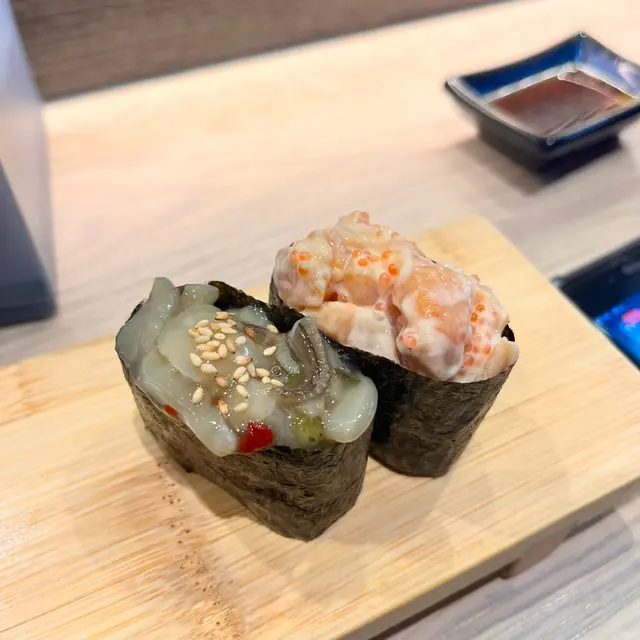 芥辣八爪魚軍艦