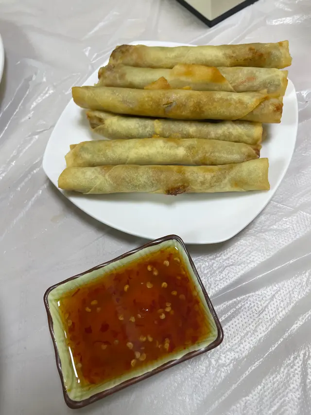 炸春卷