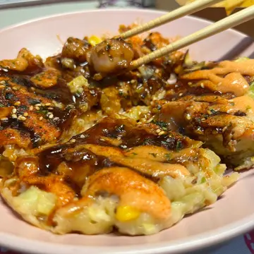 明太子海鲜大阪烧