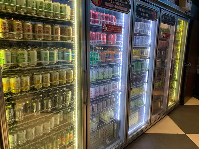 超大的飲品雪櫃