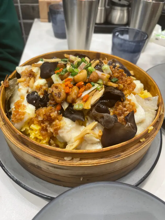 龍仔蒸龍躉魚片飯