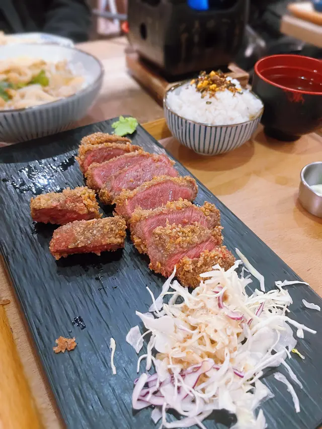吉列牛定食