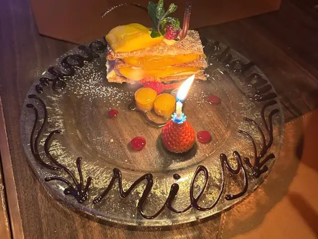 Mille Feuille of Mango