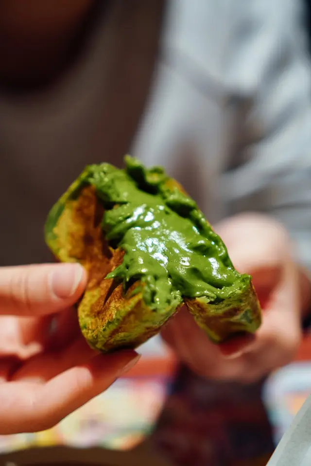 抹茶忌廉芝士壓餅