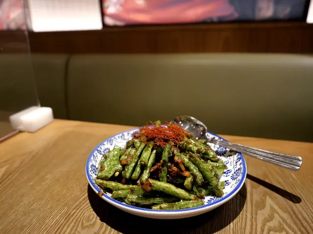 乾煸素肉四季豆