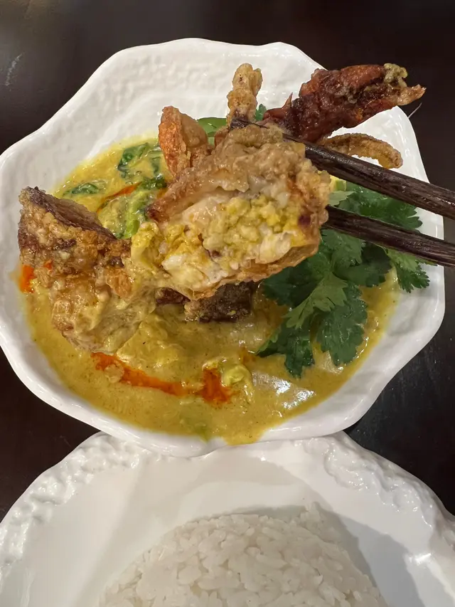 咖喱炒軟殼蟹