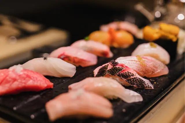 特上手握壽司御膳