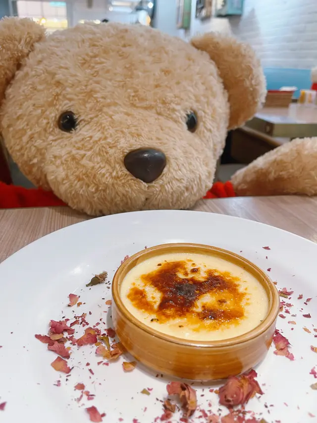 玫瑰法式燉蛋白