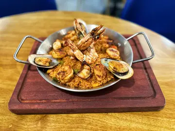 西班牙海鲜焗饭