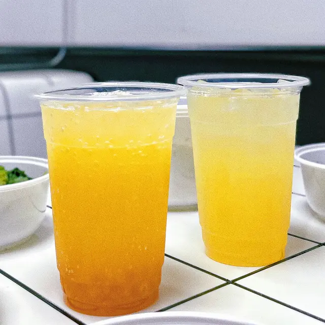 芒果乳酸味道,酸酸甜甜,🍹最鍾意就係入邊嘅爆爆珠,每啖都有驚喜!