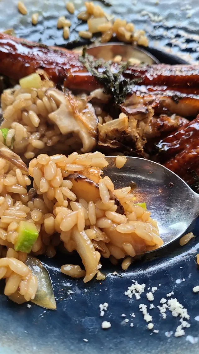 日式原條鰻魚意大利飯
