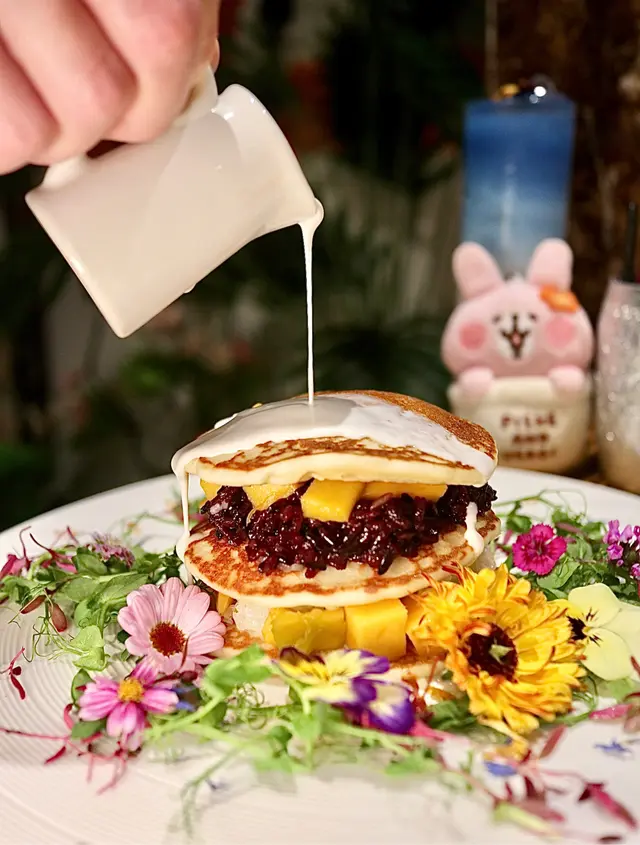 Sticky Pancake Burger