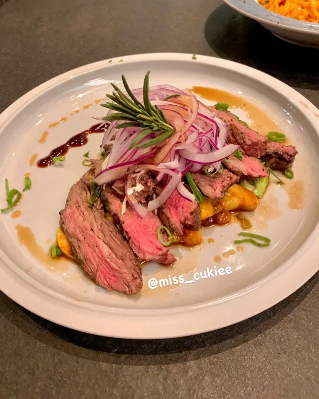 Wagyu Beef "Tataki with Roasted Vegetables