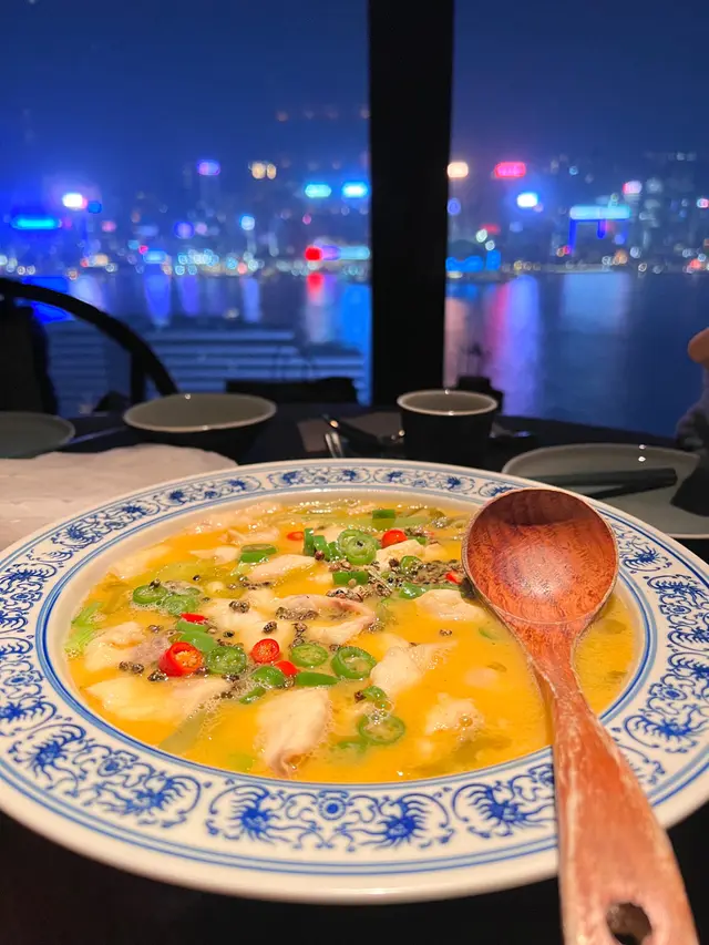 花椒金湯桂花魚