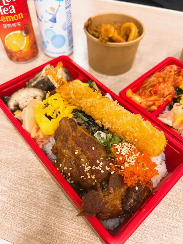 吉列大蝦豬軟骨丼🍤🍱