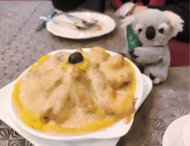 芝士🧀爆多.海蝦🦐爽口.濃郁芝士爆漿伊麵.😍👍😋😋😋