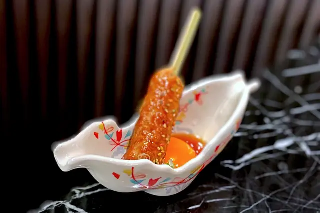 Minced Chicken Skewers