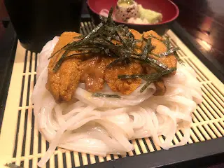 加拿大海膽伴稻庭烏冬